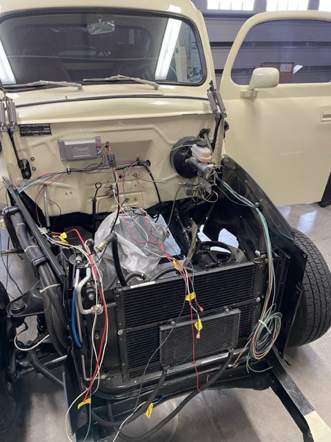 1952 F-1 Pickup Wiring Install