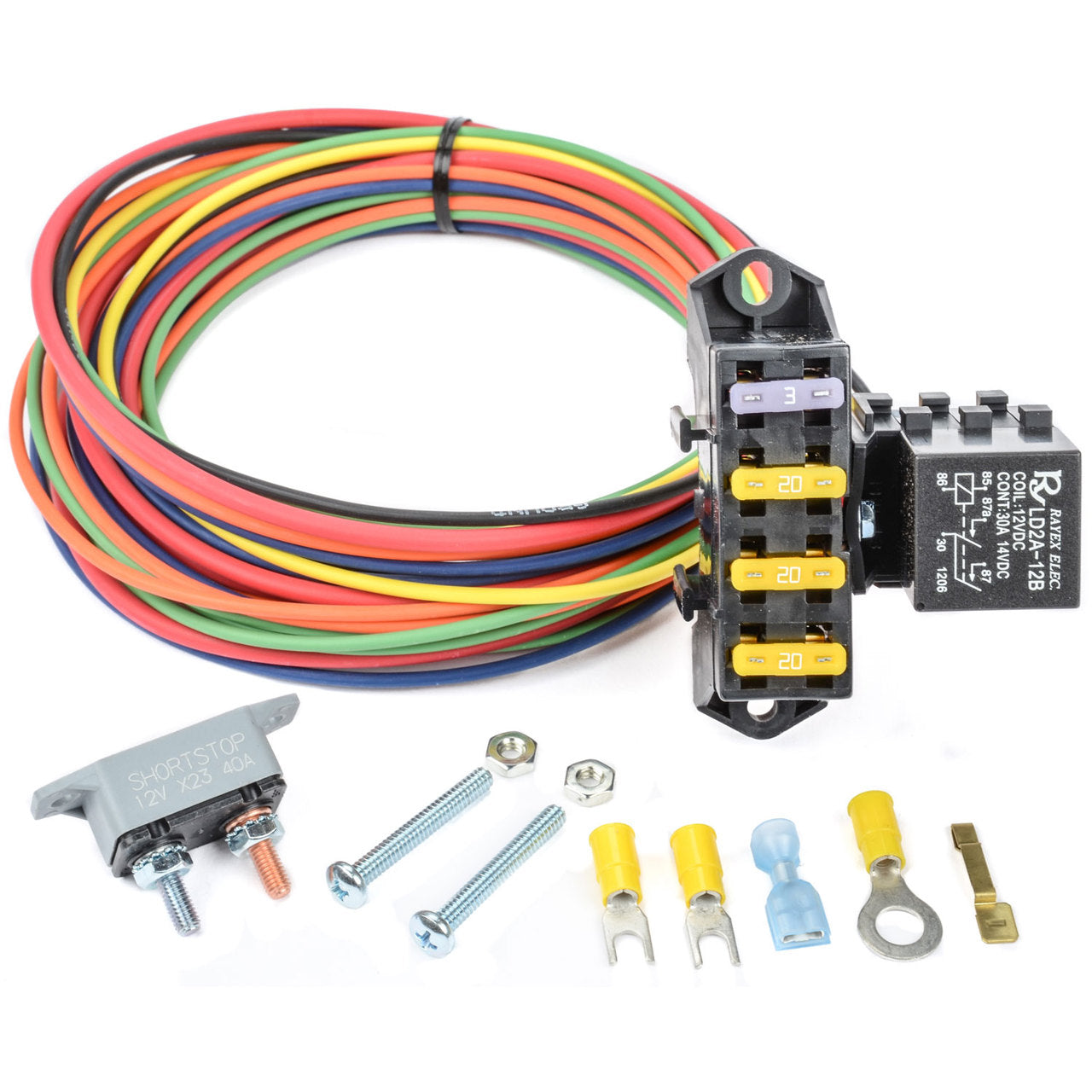 FULARR 3Pcs Premium Add-A-Circuit Fusible Tap Adaptateur, ACS Lame