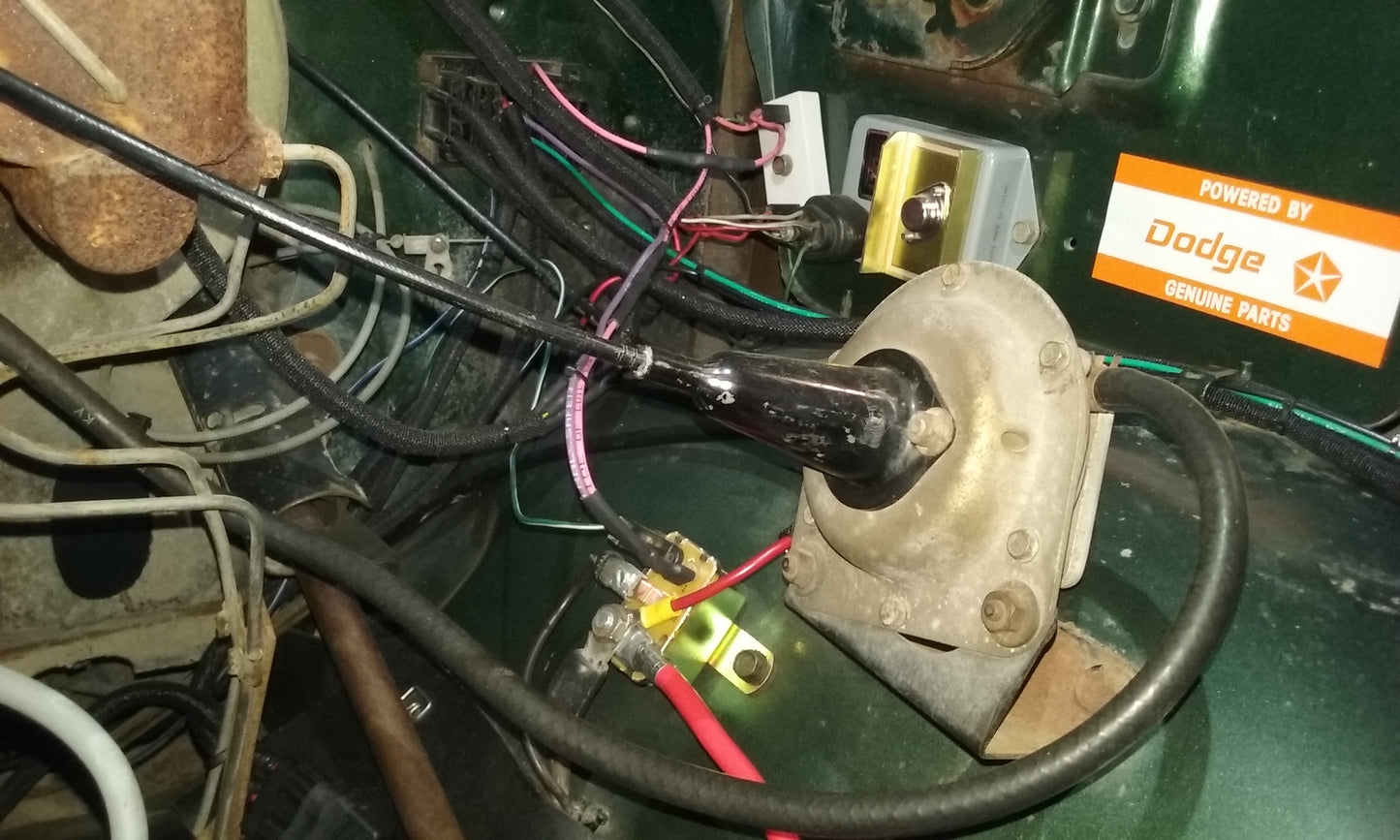 1977 Dodge D150 Restoration Wiring