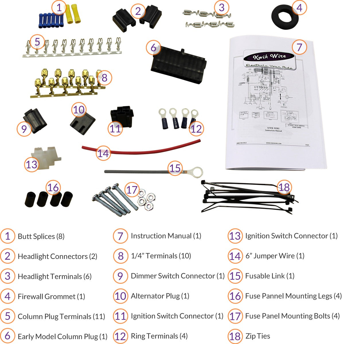 20 Circuit Budget Wire Harness