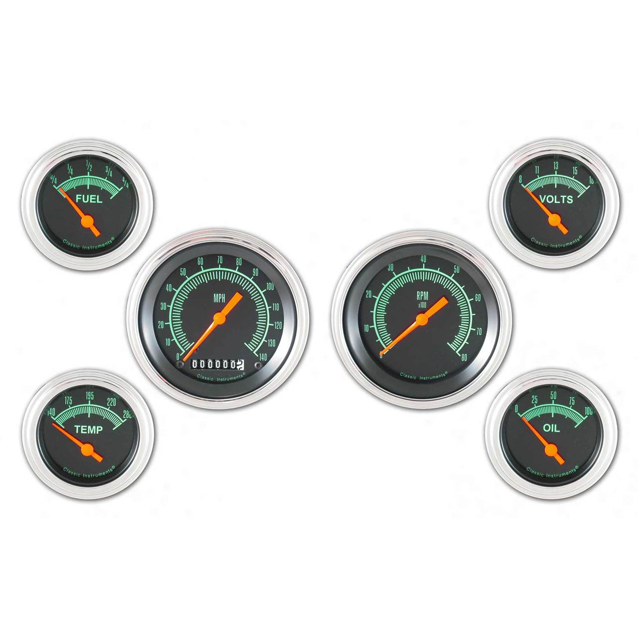 G-Stock Series Six Gauge Set