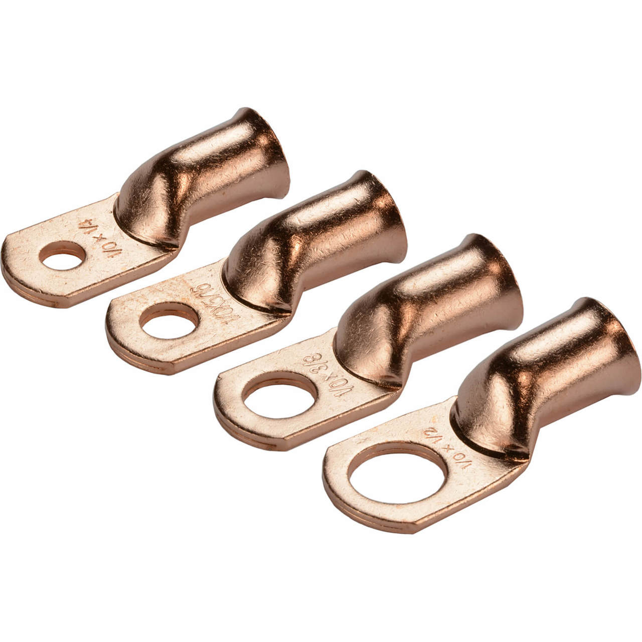 Battery Ring Terminals - 4 Pcs