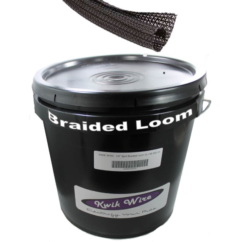 Braided Split Loom Bucket [BULK] – Kwik Wire