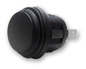 Waterproof Round Rocker Switch On-Off, SPST, 2 Contacts