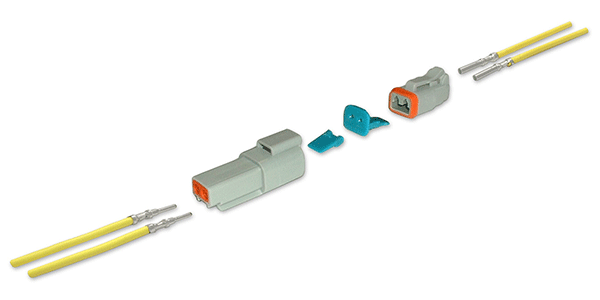 4 Position Kit Amphenol ATM Connectors (Deutsch DTM compatible)