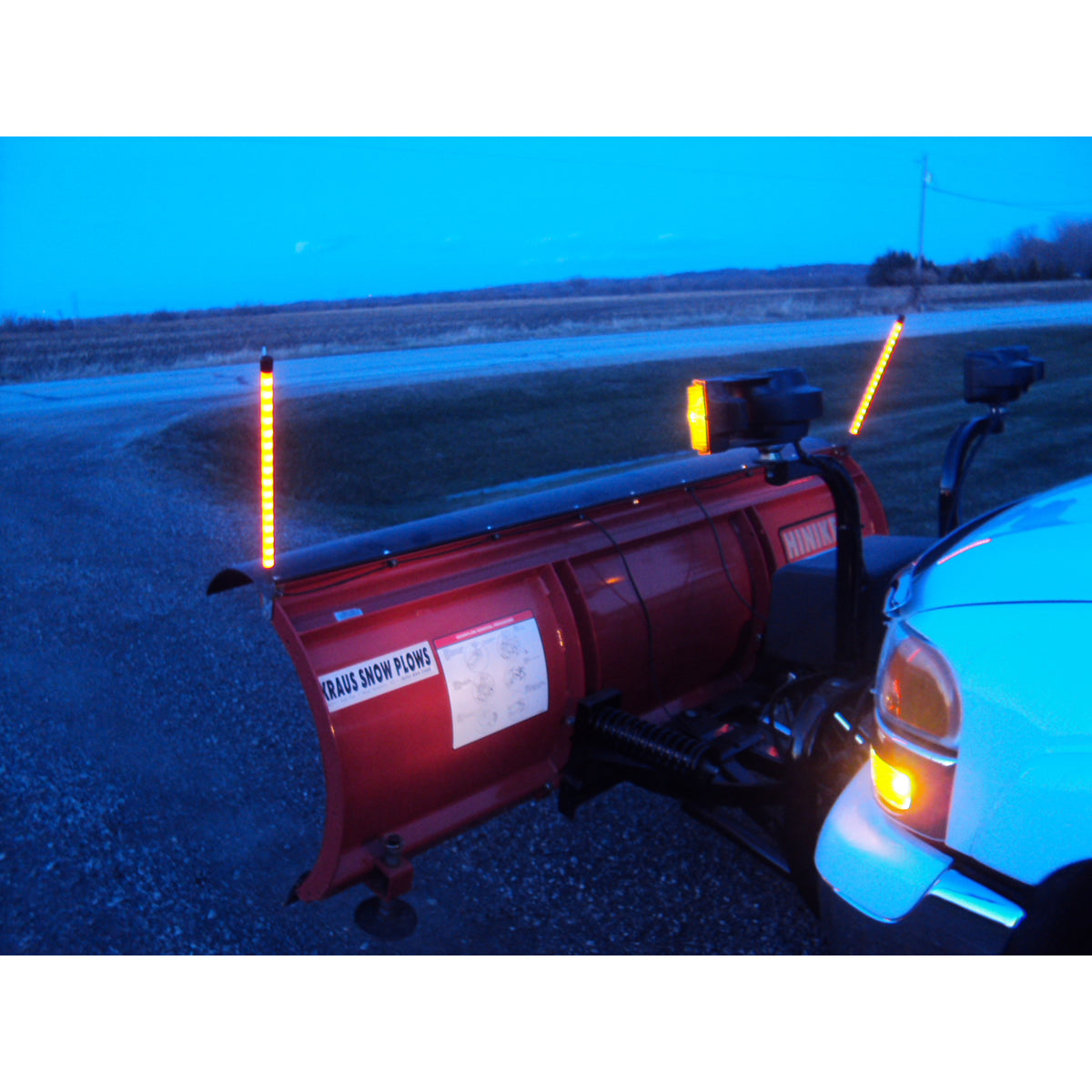 LED Snow Plow Marker Blue 36" Made In Dry Ridge, KY - Foto 5