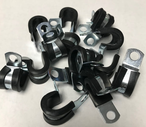 1/2" Plated Steel Cable Clamp  (8pcs)