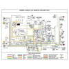 Plymouth Deluxe, Belvedere, Fury, And Savoy Wiring Diagram, Fully Laminated Poster